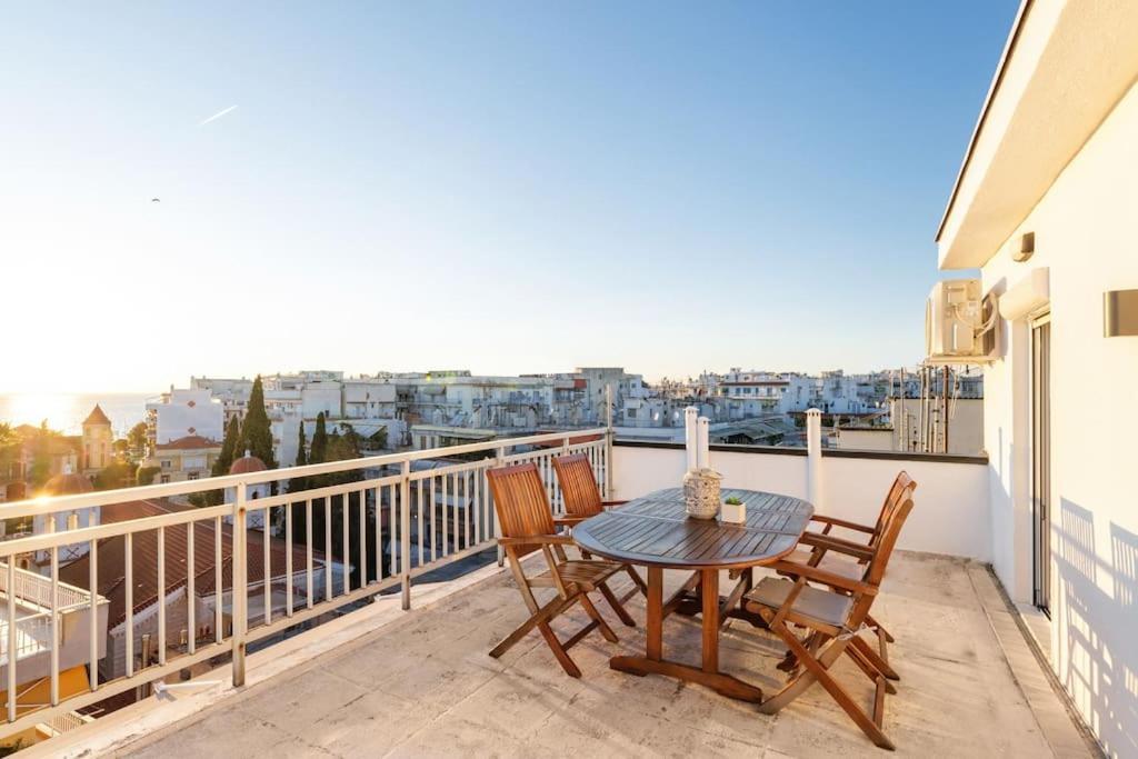 Апартаменты Sea View Sunset Penthouse Салоники Экстерьер фото