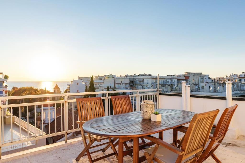 Апартаменты Sea View Sunset Penthouse Салоники Экстерьер фото