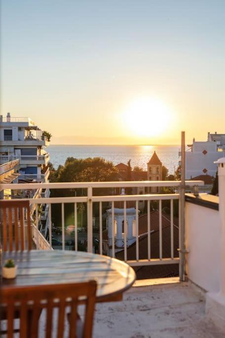 Апартаменты Sea View Sunset Penthouse Салоники Экстерьер фото